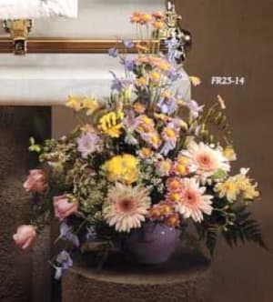 FR25-14 Sympathy Arrangement Flower Bouquet