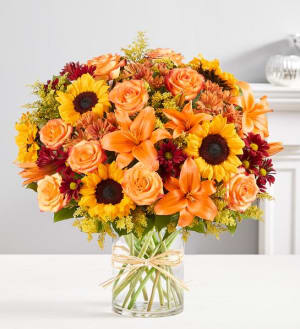 Fields Of Europe For Fall LUXE Flower Bouquet