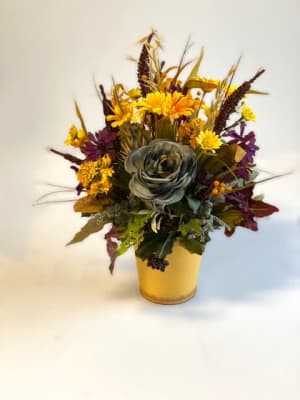 Golden West Silk Bouquet Flower Bouquet