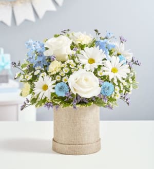 Welcome Baby Boy Bouquet Flower Bouquet