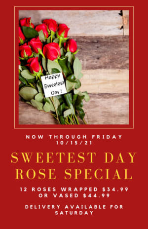 Sweetest Day Special Flower Bouquet