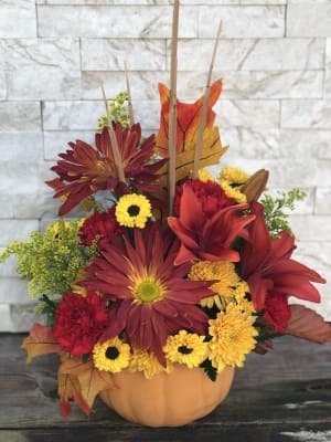 The Great Pumpkin Flower Bouquet