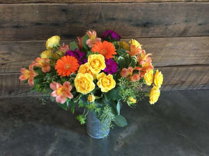 Country Hues Flower Bouquet