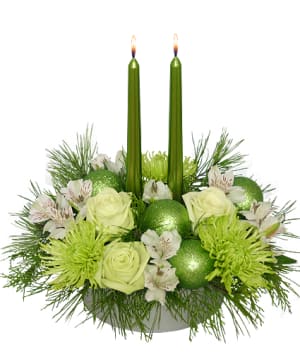 GLOWING GREEN Flower Bouquet