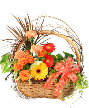 WILD COUNTRY BASKET Flower Bouquet