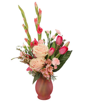 BRILLIANTLY BASHFUL Flower Bouquet