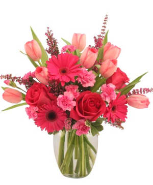 SWEET PINK MYSTIQUE Flower Bouquet