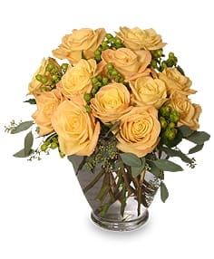 COOL YELLOW SUNRISE Flower Bouquet