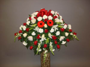 FUNERAL CASKET SPRAY 09 Flower Bouquet