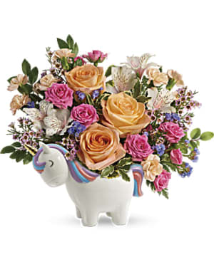 Charmed Unicorn Flower Bouquet