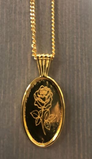 Flower of the Month Necklaces Flower Bouquet