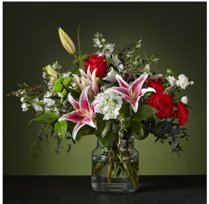 Peppermint Swirl Bouquet Flower Bouquet