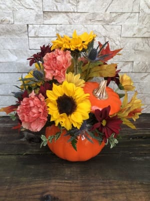 Pumpkin Pie Flower Bouquet