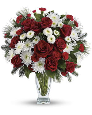 Teleflora's Winter Kisses Bouquet Flower Bouquet