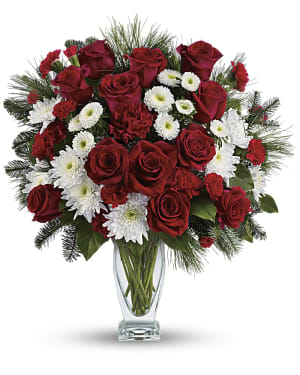 Teleflora's Winter Kisses Bouquet Flower Bouquet