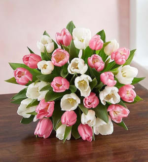  
Sweet Spring Tulips Flower Bouquet