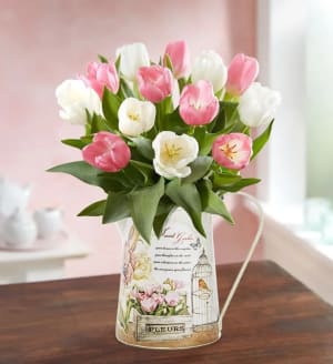  
Sweet Spring Tulips Flower Bouquet