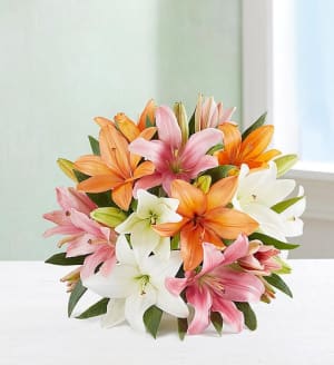 Vibrant Summer Lily Bouquet
 Flower Bouquet