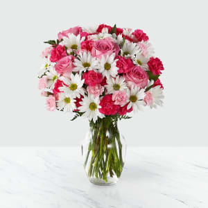 The Sweet Surprises Bouquet - Vase Included Flower Bouquet