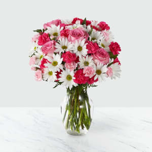 The Sweet Surprises Bouquet - Vase Included Flower Bouquet