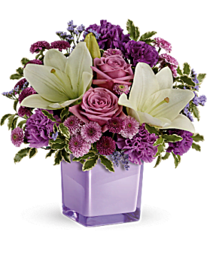 Teleflora's Pleasing Purple Bouquet Flower Bouquet