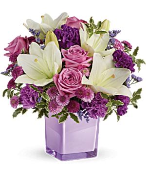 Teleflora's Pleasing Purple Bouquet Flower Bouquet