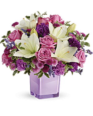 Teleflora's Pleasing Purple Bouquet Flower Bouquet