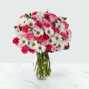 The Sweet Surprises Bouquet - Vase Included Flower Bouquet