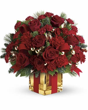 All Wrapped Up Bouquet by Teleflora Flower Bouquet