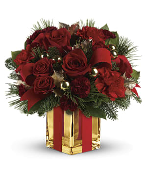 All Wrapped Up Bouquet by Teleflora Flower Bouquet