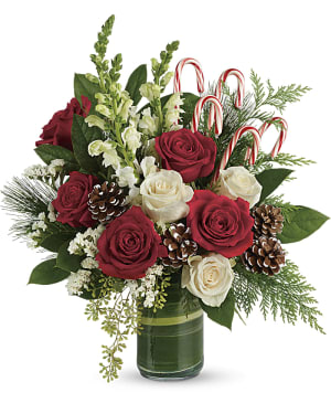 Festive Pines Bouquet Flower Bouquet