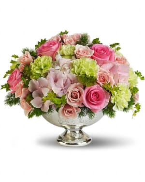 Teleflora's Garden Rhapsody Centerpiece Flower Bouquet