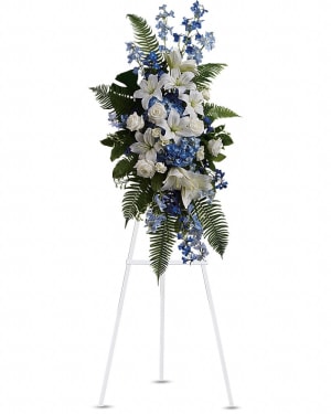 Ocean Breeze Spray Flower Bouquet