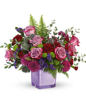 Teleflora's Purple Serenity Bouquet Flower Bouquet