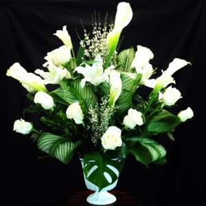 Elegant Sympathy Flowers Flower Bouquet