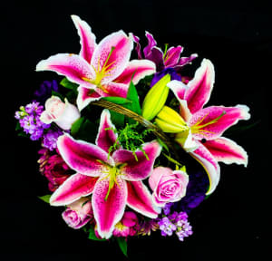 Stargazer Showstopper Flower Bouquet