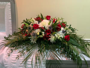 Casket Spray Flower Bouquet