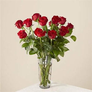 Long Stem Red Rose Bouquet