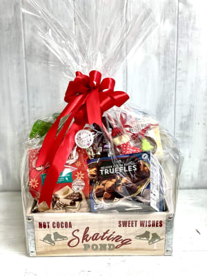 Xmas Basket Premium Flower Bouquet