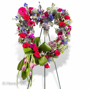 FLOURISHING HEART Flower Bouquet