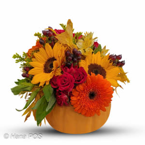 BLOOMIN' PUMPKIN Flower Bouquet