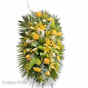 Sunshine Casket Spray Moon464 Flower Bouquet