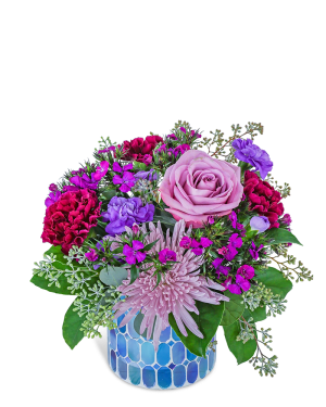 Wildflower Mosaic Flower Bouquet