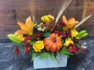 Pumpkin Spice  Flower Arrangement Pumpkin Spice  Flower Bouquet