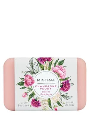 Mistral - Soap Bar - Champagne Peony Flower Bouquet