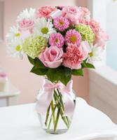 Sweet Baby Girl Arrangement Flower Bouquet