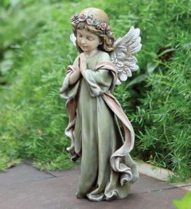 Little Girl Angel Flower Bouquet