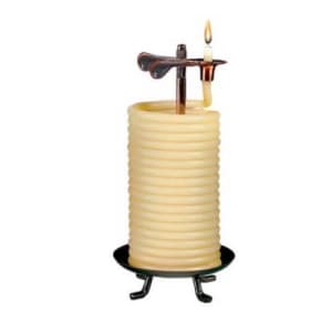 80 Hour Classic Upright Courting Candle Flower Bouquet