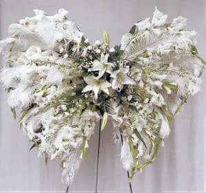 Angel Wing Spray Flower Bouquet