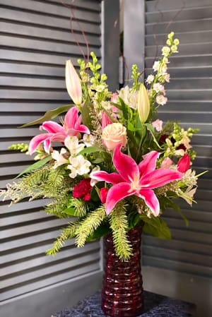 Merry Christmas Darling Flower Arrangement Merry Christmas Darling Flower Bouquet